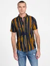Guess Factory Sly Short-sleeve Shirt In Blue