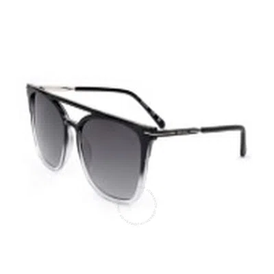 Guess Factory Smoke Gradient Browline Men's Sunglasses Gf5077 01b 59 In Multi