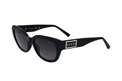 Guess Factory Smoke Gradient Cat Eye Ladies Sunglasses Gf6159 01b 53