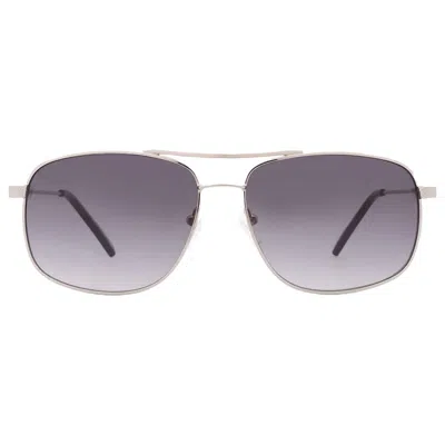 Guess Factory Smoke Gradient Navigator Men's Sunglasses Gf0205 10b 59 In Purple