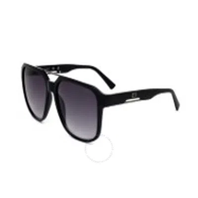 Guess Factory Smoke Gradient Navigator Men's Sunglasses Gf5078 01b 59 In Black