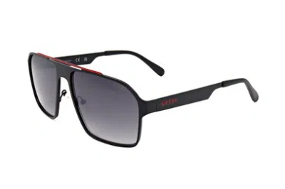 Guess Factory Smoke Gradient Navigator Men's Sunglasses Gf5102 02b 60