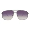 Guess Factory Smoke Gradient Navigator Men's Sunglasses Go00063 10b 59 In Purple