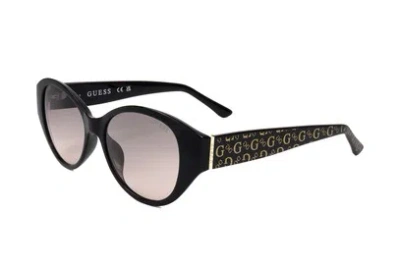 Guess Factory Smoke Gradient Oval Ladies Sunglasses Gf6194 01b 53