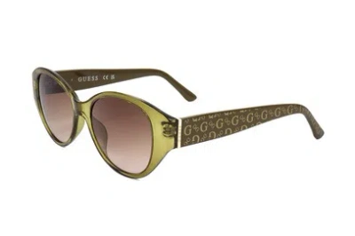 Guess Factory Smoke Gradient Oval Ladies Sunglasses Gf6194 96b 53
