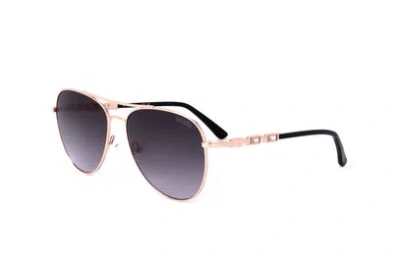 Guess Factory Smoke Gradient Pilot Ladies Sunglasses Gf6143 28b 59