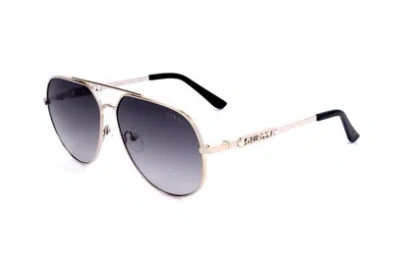 Guess Factory Smoke Gradient Pilot Ladies Sunglasses Gf6195 32b 56