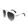 GUESS FACTORY GUESS FACTORY SMOKE GRADIENT PILOT MEN'S SUNGLASSES GF5062 10B 61