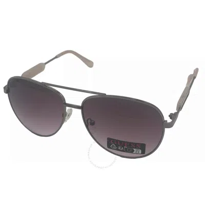 Guess Factory Smoke Gradient Pilot Men's Sunglasses Go00001 10b 60