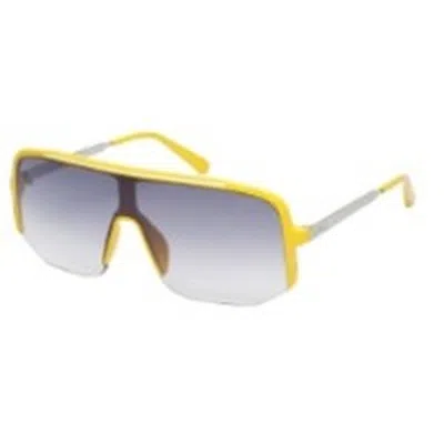 Guess Factory Smoke Gradient Shield Men's Sunglasses Go00054 39b 00 In Neutral