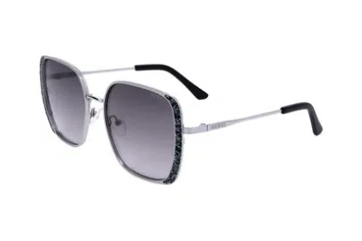 Guess Factory Smoke Gradient Square Ladies Sunglasses Gf6175 10b 56