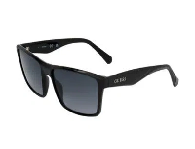 Guess Factory Smoke Gradient Square Men's Sunglasses Gf00022 01b 59