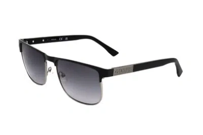 Guess Factory Smoke Gradient Square Men's Sunglasses Gf00045 08b 58
