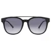 Guess Factory Smoke Gradient Square Men's Sunglasses Gf5075 01b 56 In Black