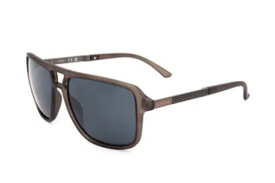 Guess Factory Smoke Mirror Navigator Ladies Sunglasses Gf5085 20c 58