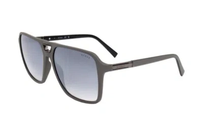 Guess Factory Smoke Mirror Square Men's Sunglasses Gf00063 20c 62