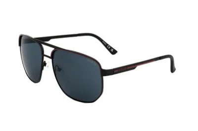 Guess Factory Smoke Navigator Men's Sunglasses Gf00061 02a 61