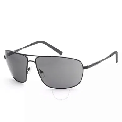 Guess Factory Smoke Navigator Men's Sunglasses Gf0232 02a 66 In Black