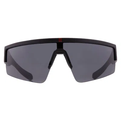 Guess Factory Smoke Shield Men's Sunglasses Gf00011 02a 00 In Gray