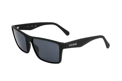Guess Factory Smoke Square Men's Sunglasses Gf00022 02a 59