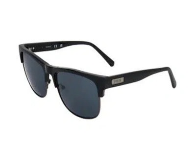 Guess Factory Smoke Square Men's Sunglasses Gf00023 01a 56