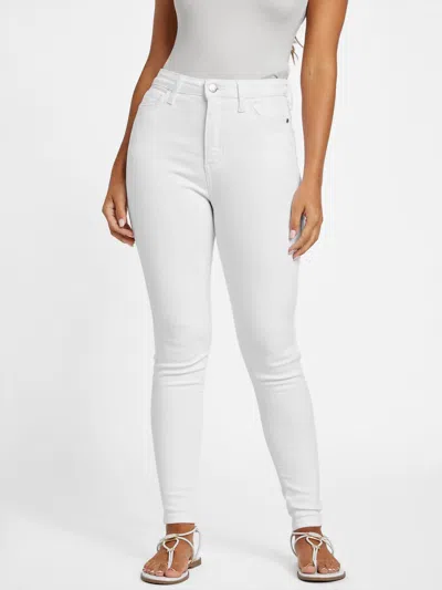 Guess Factory Soraya High-rise Skinny Jeans In White