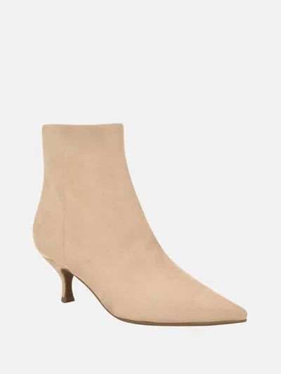 Guess Factory Spar Kitten Heel Bootie In Gray