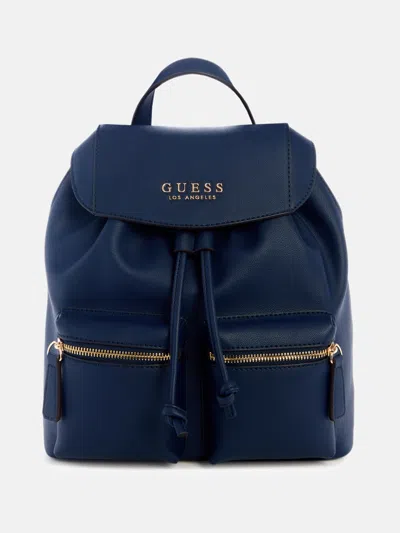 Guess Factory Speranza Backpack In Blue