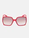 Guess Factory Square Logo Plastic Sunglasses
