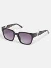 Guess Factory Square Plastic Sunglasses In Purple
