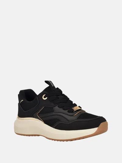 Guess Factory Stevyy Sneakers In Black