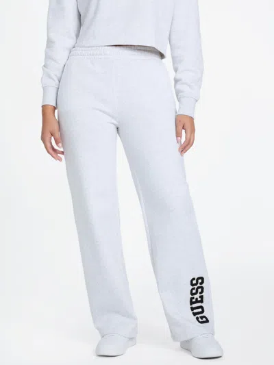 Guess Factory Thais Wid- Leg Pants In Gray