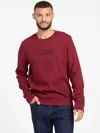 Guess Factory Tomas Crewneck In Red