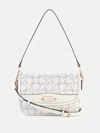 Guess Factory Tuie Logo Fold-over Crossbody