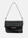 Guess Factory Tuie Logo Fold-over Crossbody