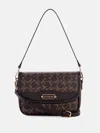 Guess Factory Tuie Logo Fold-over Crossbody