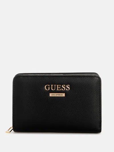 Guess Factory Tyra French Wallet In Black
