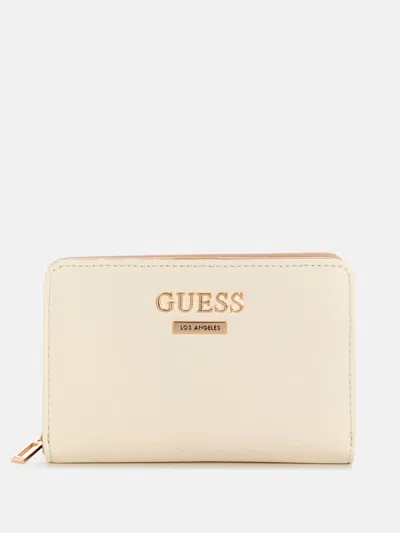 Guess Factory Tyra French Wallet In Red