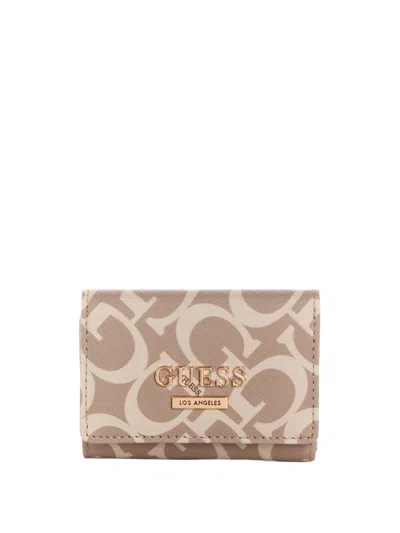 Guess Factory Tyra G-volve Logo Small Wallet In Multi