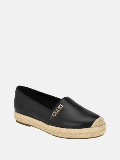 Guess Factory Unas Espadrille Flats In Black