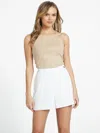 Guess Factory Veah Logo Tank In Beige
