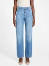 Guess Factory Victoria High-rise Straight Jeans In Multi