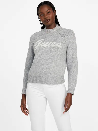 Guess Factory Virtye Turtleneck Sweater In Gray