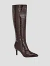 Guess Factory Wayla Knee-high Boots In Brown