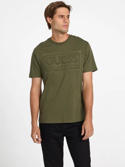 Guess Factory Wayne Logo Tee In Multi