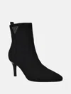 Guess Factory Wellas Knit Booties In Animal Print
