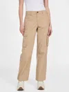Guess Factory Whitney Cargo Pants In Beige