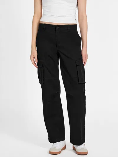 Guess Factory Whitney Cargo Pants In Black