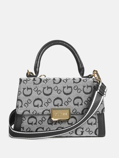Guess Factory Whitney Mini Crossbody In Grey