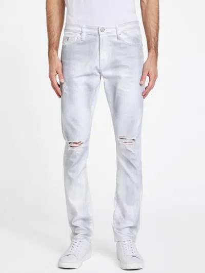 Guess Factory Wilder Skinny Jeans In White
